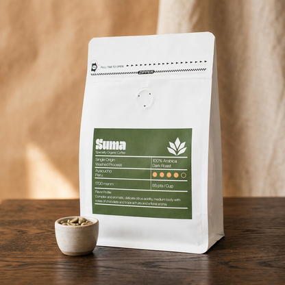 Single-Origin Dark Roast — Ayacucho, Peru. 8oz bag