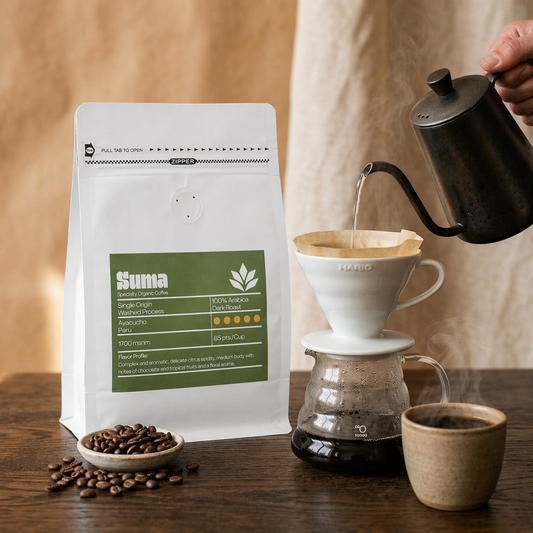 Single-Origin Dark Roast — Ayacucho, Peru. 8oz bag
