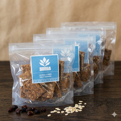 Cereal & Dried Fruit Cookies