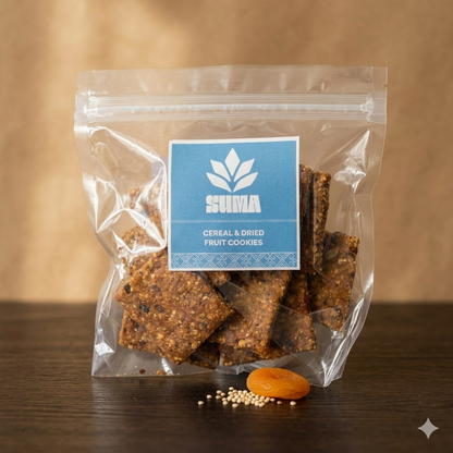 Cereal & Dried Fruit Cookies