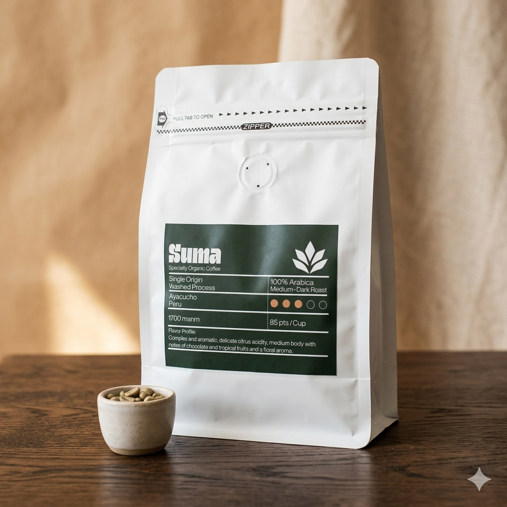 Single-Origin Medium Roast — Ayacucho, Peru. 8oz bag